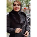 پالتو فوتر یقه خز بلند - مانتو پاتریس رشت