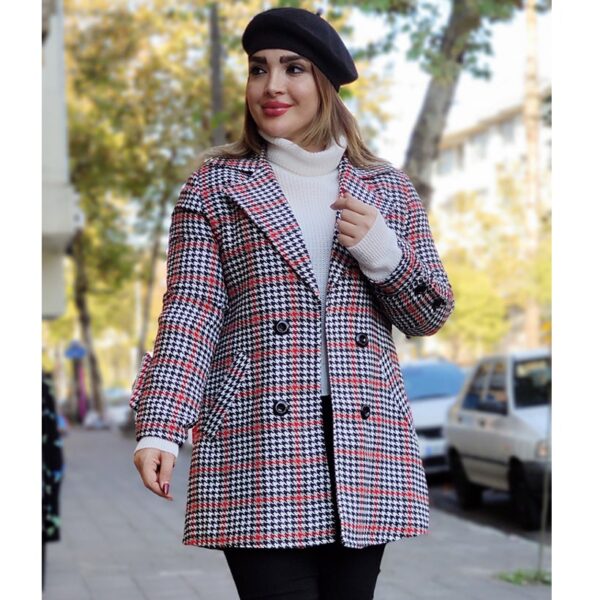 پالتو پیچازی آستردار - مانتو پاتریس رشت