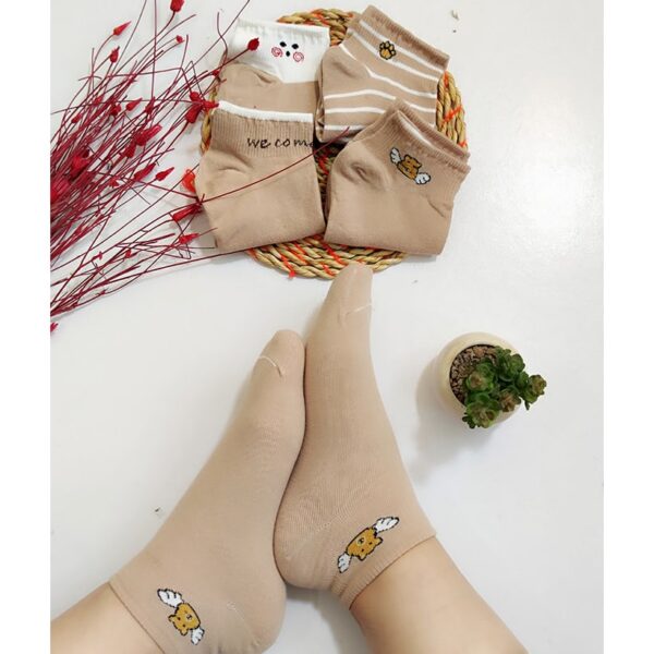 جوراب مچی نسکافه ای - مانتو پاتریس رشت