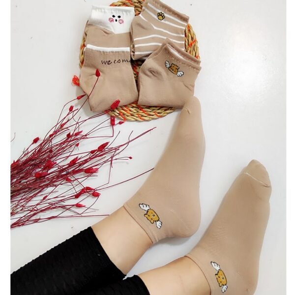 جوراب مچی نسکافه ای - مانتو پاتریس رشت