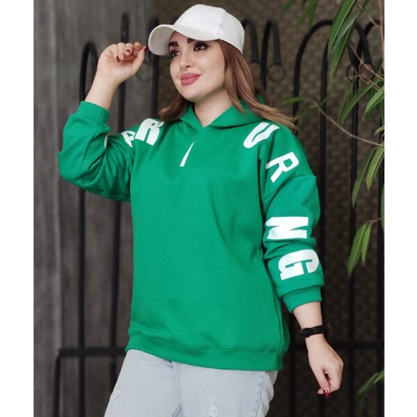 هودی دورس آستین نوشته - مانتو پاتریس رشت