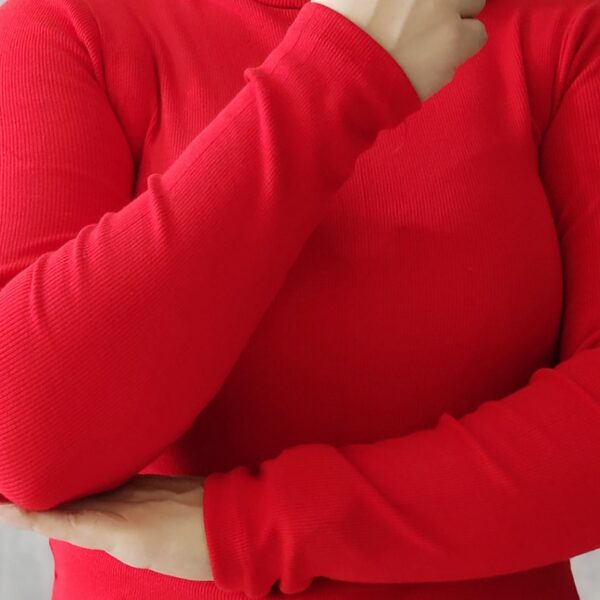 بلوز یقه اسکی فانریپ - مانتو پاتریس رشت