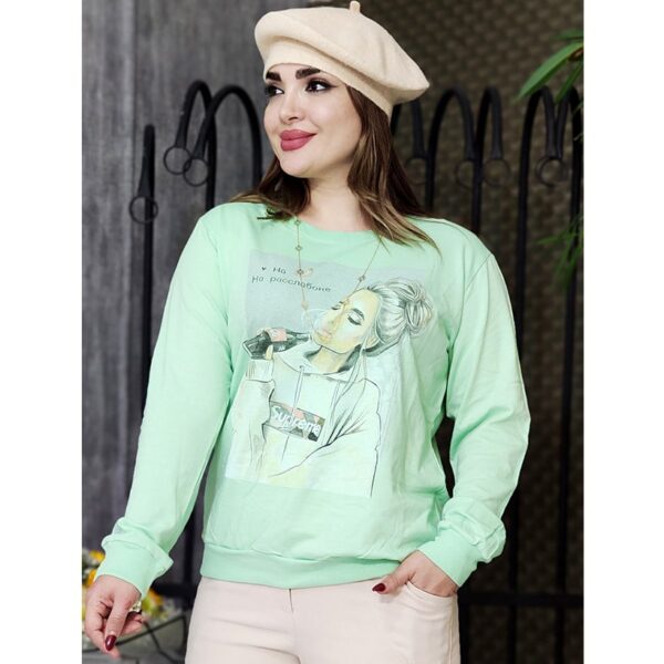 بلوز آستین بلند چاپ دختر - مانتو پاتریس رشت