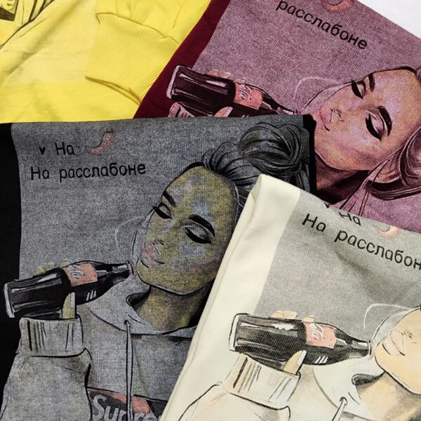 بلوز آستین بلند چاپ دختر - مانتو پاتریس رشت