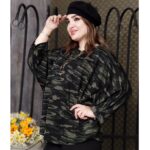 بلوز پانچ ارتشی - مانتو پاتریس رشت