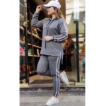 ست هودی شلوار نواری - مانتو پاتریس رشت