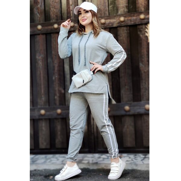 ست هودی شلوار نواری - مانتو پاتریس رشت