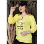 بلوز آستین بلند طرح پاییزی - مانتو پاتریس رشت