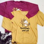 بلوز آستین بلند طرح پاییزی - مانتو پاتریس رشت