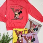 بلوز آستین بلند مینی موس