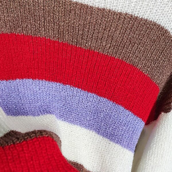 بلوز بافت یقه اسکی نخ ابریشمی