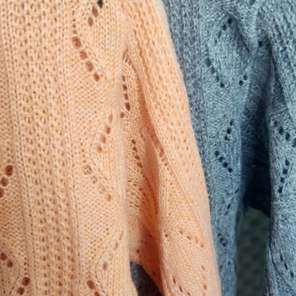 تونیک بافت یقه گرد لوزی - مانتو پاتریس رشت