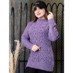 تونیک بافت یقه گرد لوزی - مانتو پاتریس رشت