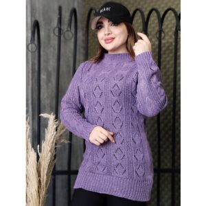 تونیک بافت یقه گرد لوزی - مانتو پاتریس رشت