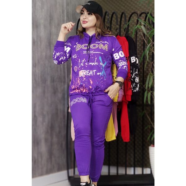 ست هودی شلوار بوم