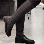 بوت بلند کاپشنی - مانتو پاتریس رشت