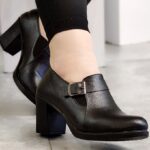کفش اداری پاشنه دار مشکی - مانتو پاتریس رشت