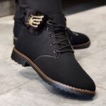 نیم بوت دور خز - مانتو پاتریس رشت