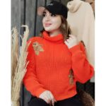 بلوز کراپ خرس گلدوزی - مانتو پاتریس رشت