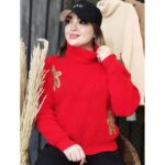 بلوز کراپ خرس گلدوزی - مانتو پاتریس رشت