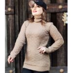 بلوز یقه اسکی شطرنجی - مانتو پاتریس رشت