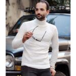 بلوز یقه اسکی شطرنجی - مانتو پاتریس رشت