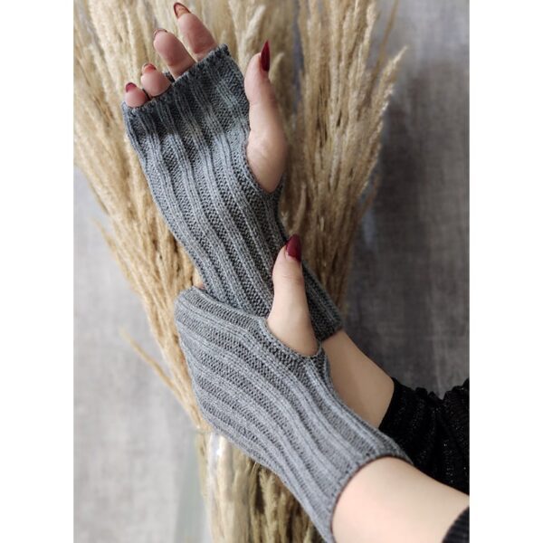 ساق دست بافت ساده - مانتو پاتریس رشت