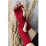 ساق دست بافت ساده - مانتو پاتریس رشت