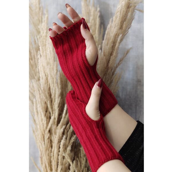 ساق دست بافت ساده - مانتو پاتریس رشت