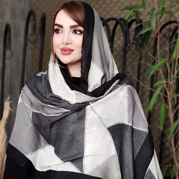 شال نخی طرحدار - مانتو پاتریس رشت