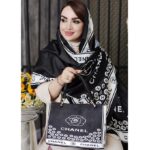 ست کیف و شال طرحدار -مانتو پاتریس رشت
