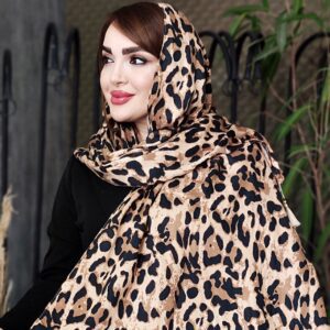 شال پلنگی پاییزه - مانتو پاتریس رشت