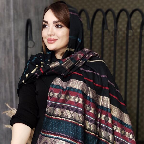 شال سنتی راه راه - مانتو پاتریس رشت