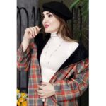 مانتو چهارخونه کلاه تدی - مانتو پاتریس رشت
