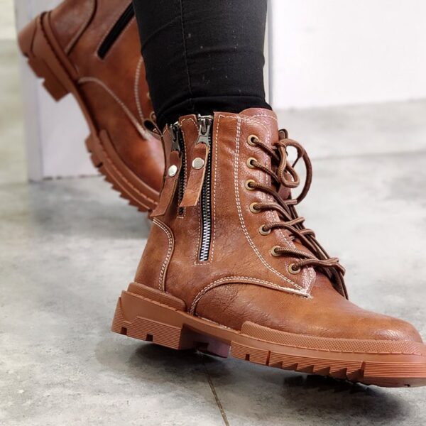 3700038-2-min نیم بوت دو زیپ قهوه ای - مانتو پاتریس رشت