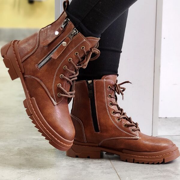 3700038-3-min نیم بوت دو زیپ قهوه ای - مانتو پاتریس رشت