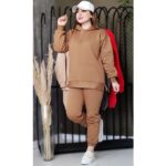 ست هودی شلوار بغل چاک