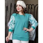 بلوز دورس آستین طرحدار - مانتو پاتریس رشت