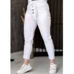 شلوار مام فیت جلو جیب - مانتو پاتریس رشت