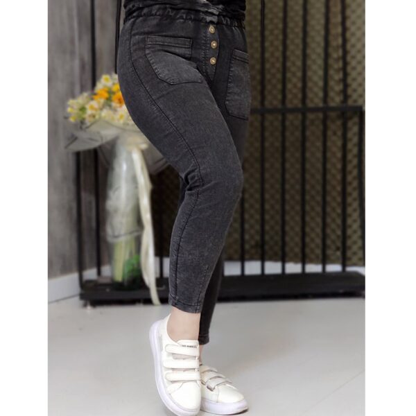 3840037-001-min شلوار مام فیت ذغالی - مانتو پاتریس رشت