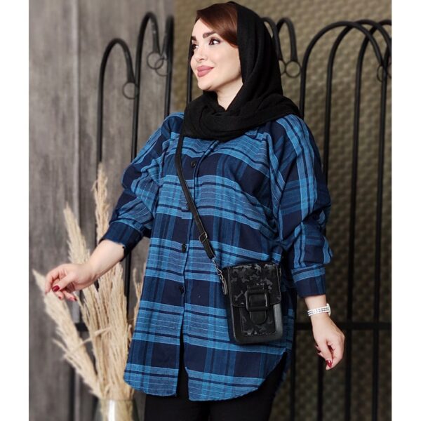 مانتو پانچ موهر چهارخونه - مانتو پاتریس رشت