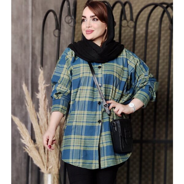 4060029-4-min مانتو پانچ موهر چهارخونه - مانتو پاتریس رشت