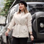 بارانی کتان کوتاه - مانتو پاتریس رشت