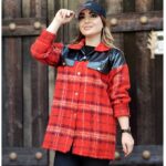 شکت چهارخونه فوتر - مانتو پاتریس رشت