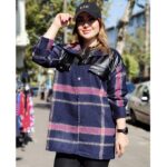 شکت چهارخونه فوتر - مانتو پاتریس رشت