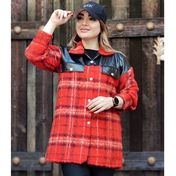 شکت چهارخونه فوتر - مانتو پاتریس رشت