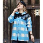 شکت چهارخونه فوتر - مانتو پاتریس رشت