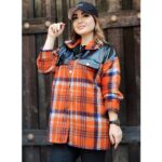 شکت چهارخونه فوتر - مانتو پاتریس رشت