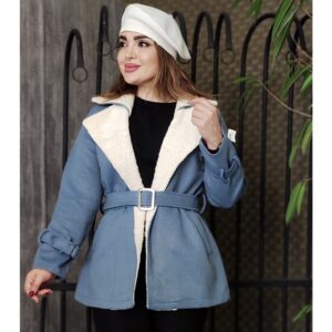 پالتو کتی فوتر یقه خز - مانتو پاتریس رشت