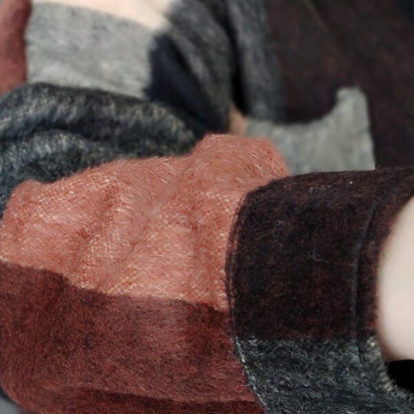 شکت چهارخونه پشمی - مانتو پاتریس رشت